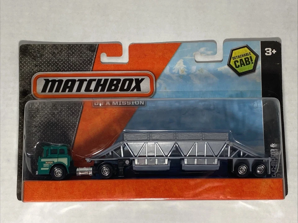 Matchbox 2014 On A Mission Ford C-8000 & Hopper Trailer Sealed - Image 1 of 4