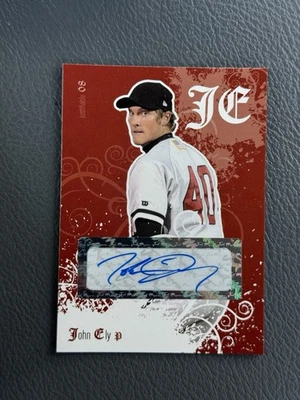 RARE! 2008 Just Minors Red Base Glossy Edition 1/1 John Ely #JF-21 AUTO - Image 1 of 2