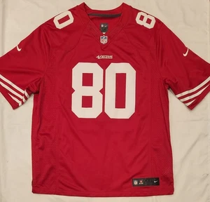 Nike Jerry Rice San Francisco 49ers Red Home Jersey Men's 2XL READ CONDITION - Picture 1 of 6