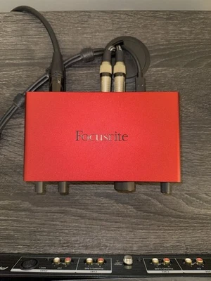 Focusrite Scarlett 2i2 4th Gen USB Audio Interface Grade A, Original Box Inc - Image 1 of 4