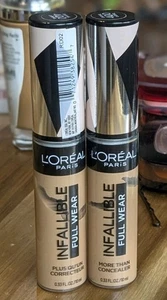 Lot Of 2 L'OREAL PARIS INFALLIBLE FULL WEAR #400-caramel(0.33 FL OZ.) - Picture 1 of 2