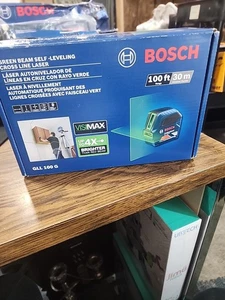 Láser transversal autonivelante haz verde Bosch GLL 100 GX - Imagen 1 de 4