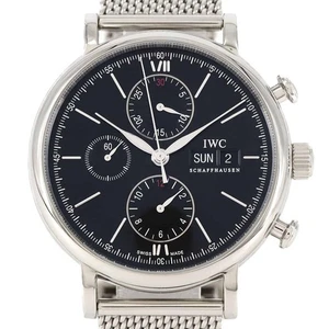 Authentic IWC Portofino Chronograph IW391010 SS Automatic  #260-006-141-3993 - Picture 1 of 9