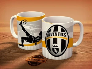 TASSE Mug illustration football JUVENTUS - Picture 1 of 1