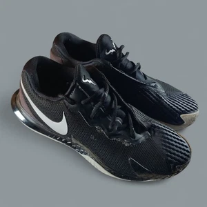 Nike Air Zoom Vapor Cage 4 Rafa Tennis Shoe Black Mens 8.5 Hard Court DD1579-001 - Picture 1 of 9