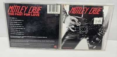 Motley Crue Too fast for love cd Electra 960174-2 original Heavy Metal NM  - Image 1 of 3