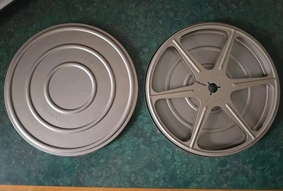 Scherer 7" EZ-Grip Metal Super 8 Film Reel USA With case - Image 1 of 2