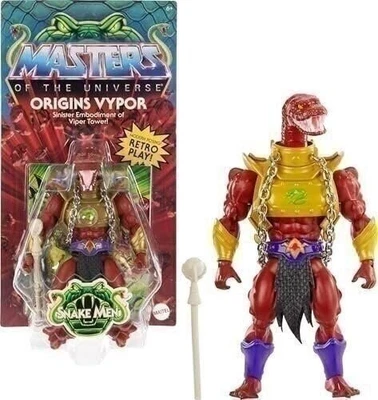 Figura de acción Masters of the Universe MOTU Origins Vypor Snake Men Foto 1 de 4