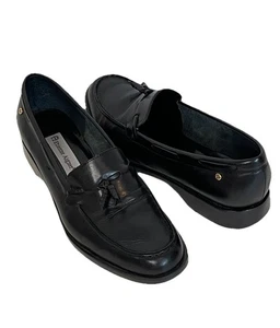 Etienne Aigner Damenschuhe schwarz Leder Gotham Größe 10M Quaste Halbschuhe - Bild 1 von 13