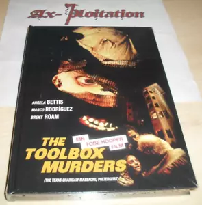 The Toolbox Murders (1978+2004) - Uncut Mediabook 3-Disc Blu Ray Lim. 7/100 B - Picture 1 of 3