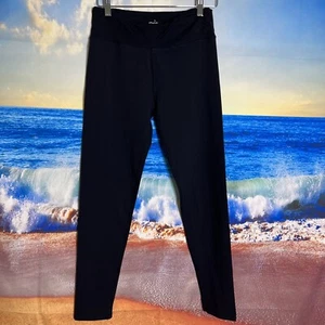 I Body Black Gym Tights. Size L.#T19 - Picture 1 of 9