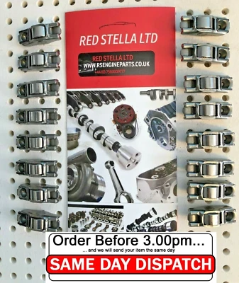 16 Rocker Arms PARA VW VOLKSWAGEN JETTA BEETLE CADDY CC CRAFTER EOS 1.6 2.0 2.5 Foto 1 de 4