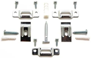 T-Lock security hangers locking hardware set (1) wood frame picture + wrench - Picture 1 of 4