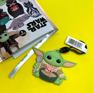 Star Wars The Mandalorian Series 2 Child with Octopus Bag Clip Collectable Grogu - Picture 1 of 1