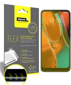2x Screen Protector for HTC Wildfire E2 Protective Film covers 100% dipos Flex - Picture 1 of 5