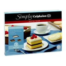 Calphalon Simply Nonstick 3-Piece Bakeware Set Toffee color