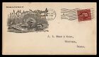 Mayfairstamps Us 1909 St Louis Mo Sanders Duck & Rubber Advertising To Sherman T