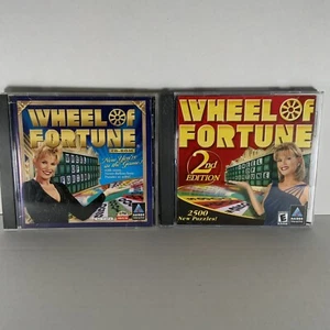 Wheel of Fortune 1st & 2nd Edition CD-ROM Computer Puzzle Video Game - Picture 1 of 8