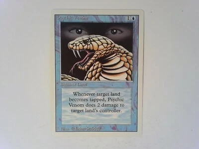 Psychic Venom Revised Edition Nice Magic the Gathering MTG RV - Image 1 of 2