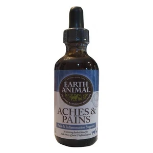 Earth Animal Aches & Pains - Pain & Inflammation Support Remedy for Dogs & Cats