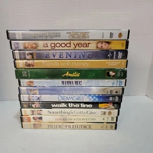 Lot of 12 DVD Classic Love Romance Comedy Feel Good Movies Notebook Walk the Lin - Imagen 1 de 4
