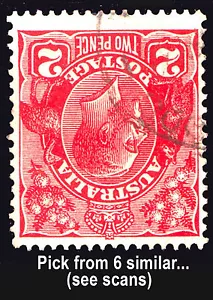 KGV 2d Scarlet CoA MARCA DE AGUA INVERTIDA VFU Ret: $12 Elección de 3 • CORREO GRATUITO - Imagen 1 de 4
