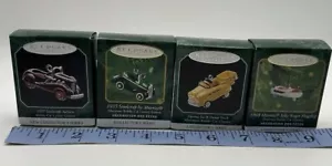 4 Hallmark Keepsake miniatura Murray Steelcraft ornamenti auto per bambini 1998 e 2000 - Foto 1 di 15
