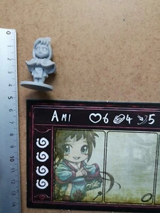 AMI HERO + CARD MINIATURE YOKAI QUEST ZENIT P218+ - Imagen 1 de 1