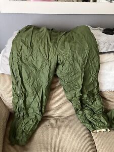 British Army Thermal Reversible Trousers Olive / Sand Size X Large