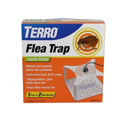 TERRO T230 Luz antipulgas eléctrica interior recargable trampa antipulgas y asesino Foto 1 de 4