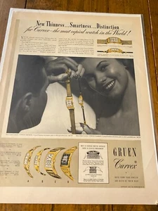 Vintage 1940 Gruen Watch Most Copied Watch In The World ad - Picture 1 of 1