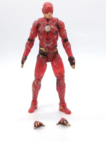 DC Multiverse THE FLASH 6" Figure Translucent Justice League Movie Cover