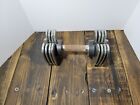 Reebok Speed Pac 25 Adjustable  Dumbbell weight Bar to 25lb- READ