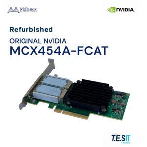 NVIDIA Mellanox® MCX454A-FCAT VPI FDR 40/56GbE, dual-port QSFP28 - Picture 1 of 5