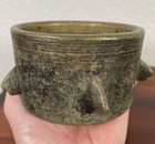 Large Antique Spanish 17th Century Bronze Mortar Hispano moresque Moorish 1600s