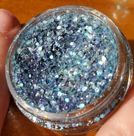 Biodegradable Cosmetic Glitter,  Ice Queen blend, 25g - Image 1 of 1
