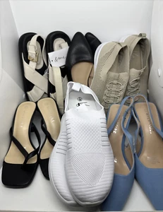 Bulk Lot Woman’s Shoes Size 7 HEELS, SNEAKERS, FLATS, SANDLES - Picture 1 of 18