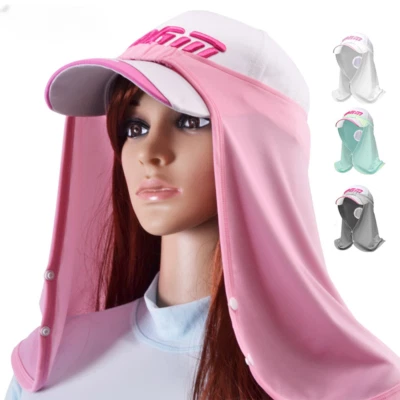 Bufanda de golf de secado rápido transpirable de seda sobre hielo nano material protección solar y UV Foto 1 de 4