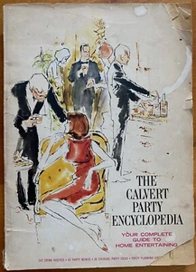 The Calvert Party Encyclopedia Vintage Handbook 1965 Calvert Distillers Book - Imagen 1 de 4
