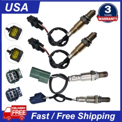 Set Of 4 Oxygen sensor Up &Down For 2005-2006 Nissan Frontier Xterra Pathfinder - Image 1 of 4