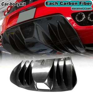 Carbon Heck Stoßstangen Diffusor Heckdiffusor Spoiler Für Ferrari F430 2005-2009 - Bild 1 von 6