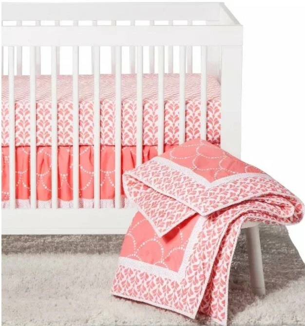 Trend Lab 3pc Crib Bedding Set - Shell - Image 1 of 4