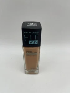 Maybelline FIT ME Matte & Poreless Foundation 130 BUFF BEIGE Normal To Oily - Picture 1 of 2