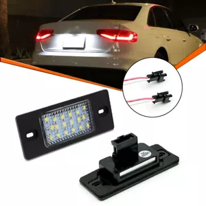 No Error LED License Plate Light For VW Volkswagen Golf Tiguan Porsche Cayenne - Picture 1 of 15