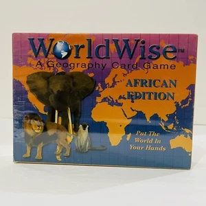 WorldWise Geography Card Game - Africa African Edition 2000 Globular Innovations - Picture 1 of 3