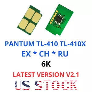 TL-410 TL-410X Chip for PANTUM P3010/P3300/M6800/M7100/M7200/M7300 6K Pages - Afbeelding 1 van 6