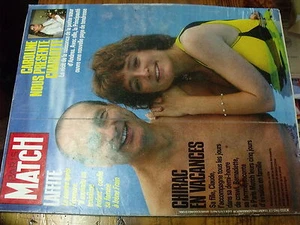 µ? Revue Paris Match n°1942 Gabin S.Benson J.Laffite Caroline & Stefano Liban - Picture 1 of 1