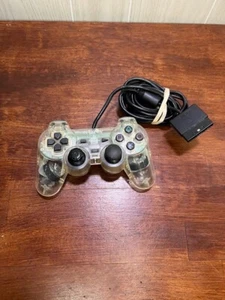 Sony PlayStation 2 PS2 Clear Smoke Gray SCPH-10010 Wired Controller Untested - Picture 1 of 2