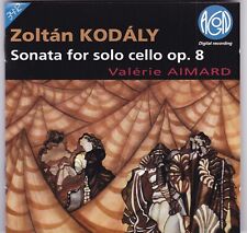 Valérie Aimard, Cello - Zoltán Kodály: Sonata for Solo Cello Op.8