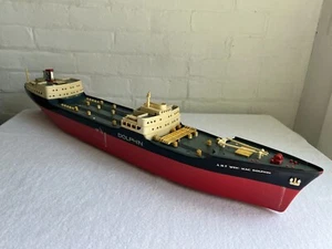 vtg AMF Wen Mac Dolfin TOY TANKER/Cargo Ship Not Working 1960's as-is - Picture 1 of 12
